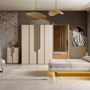 Ada Meşe Yatak Odası