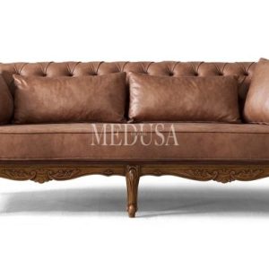 Armen Lüks Üçlü Koltuk Chester