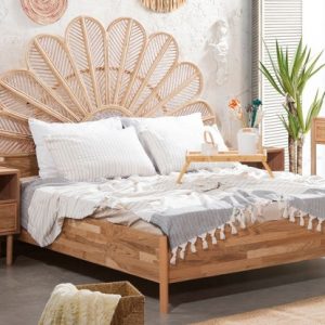 Cardiff Ahşap Karyola