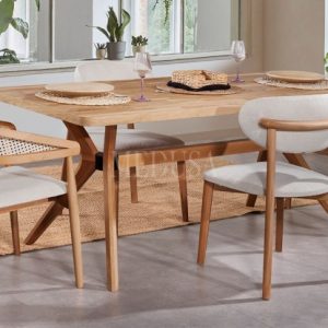 Cardiff Ahşap Yemek Masası