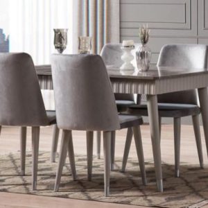 Daisy Gri Yemek Masası