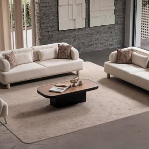 Keops Krem Koltuk Takımı