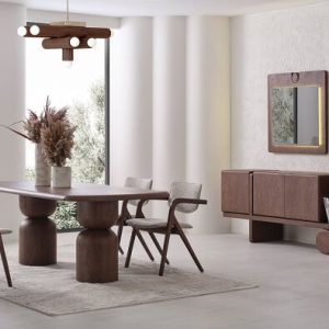 Lilyum Meşe Yemek Odası